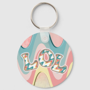 lol ~ light waves  key ring