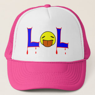 §☺LOL-Naughty Tongue Out Fun Trucker Hat☺§ Hat