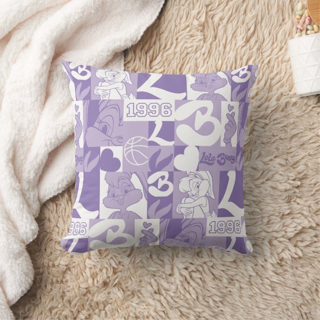 Lola '96 Grid Pattern Cushion (Blanket)