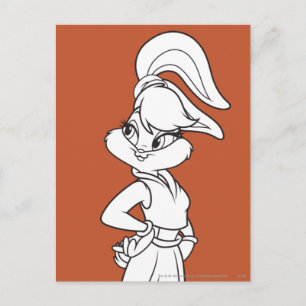 Lola Bunny Casual Postcard