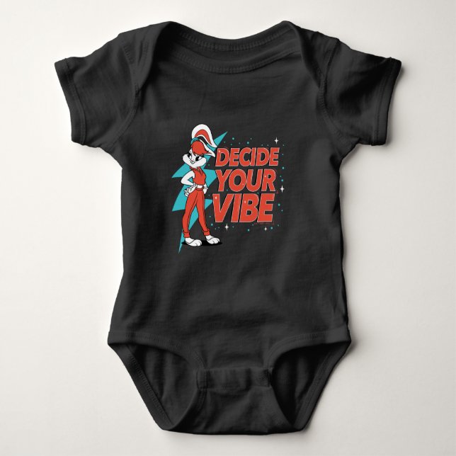 Lola Bunny Decide Your Vibe Baby Bodysuit (Front)