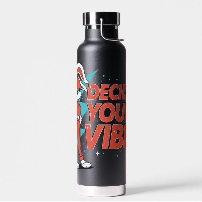 Lola Bunny Decide Your Vibe Water Bottle (Left)