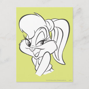 Lola Bunny Expressive 2 Postcard
