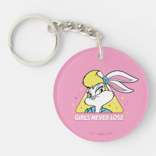 Lola Bunny Girls Never Lose Key Ring