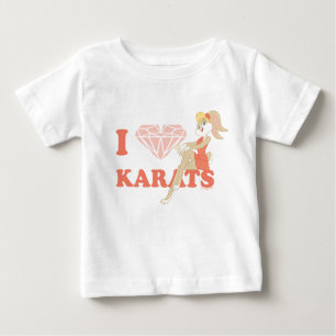 Lola Bunny I Heart Karats Baby T-Shirt
