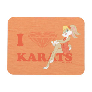 Lola Bunny I Heart Karats Magnet