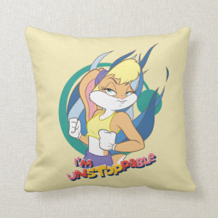 Lola Bunny "I'm Unstoppable" Cushion