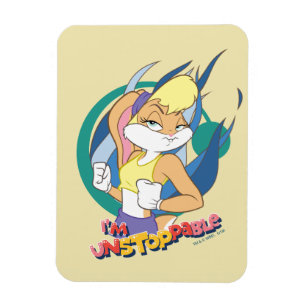 Lola Bunny "I'm Unstoppable" Magnet
