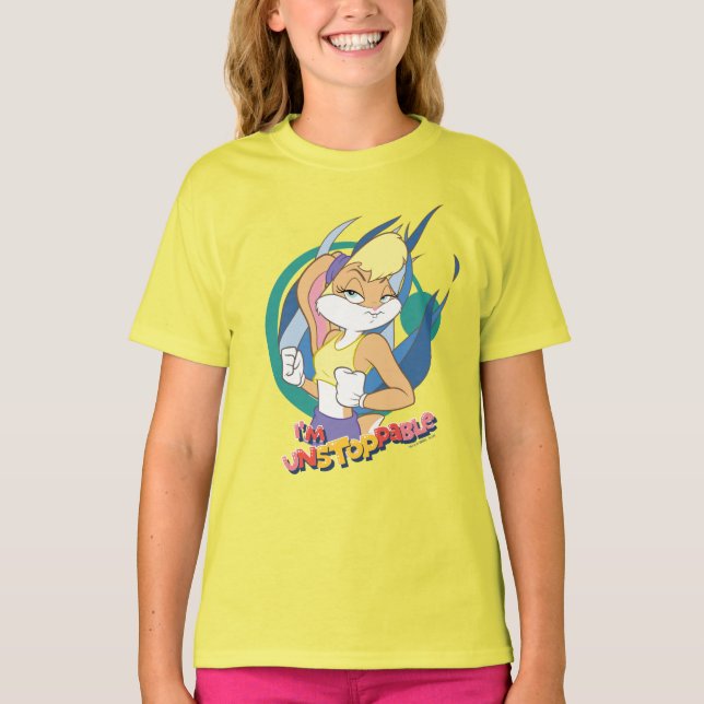 Lola Bunny "I'm Unstoppable" T-Shirt (Front)