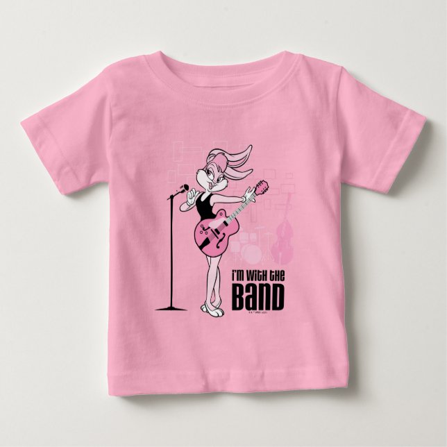Lola Bunny I'm With The Band Baby T-Shirt (Front)