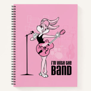 Lola Bunny I'm With The Band Notebook