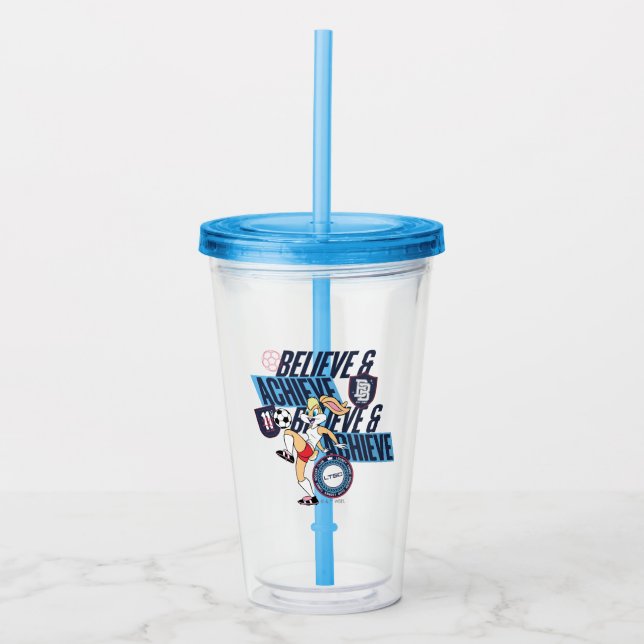 Lola Bunny LOONEY TUNES™ Soccer Club Graphic Acrylic Tumbler (Front)