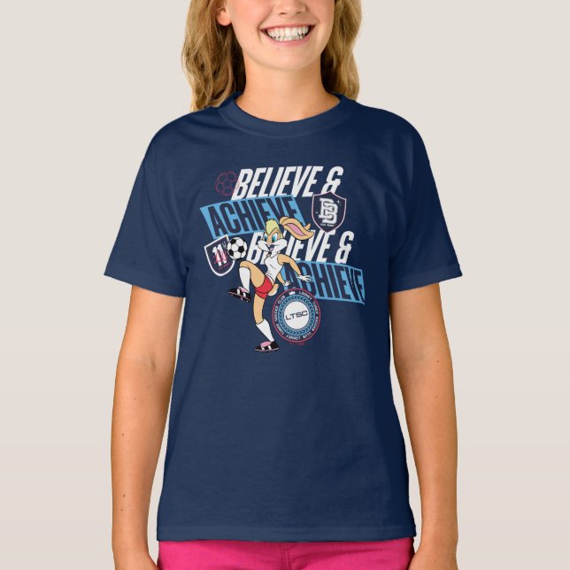 Lola Bunny LOONEY TUNES™ Soccer Club Graphic T-Shirt (Front)