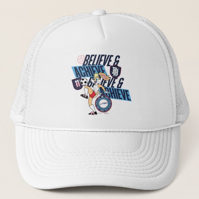 Lola Bunny LOONEY TUNES™ Soccer Club Graphic Trucker Hat (Front)