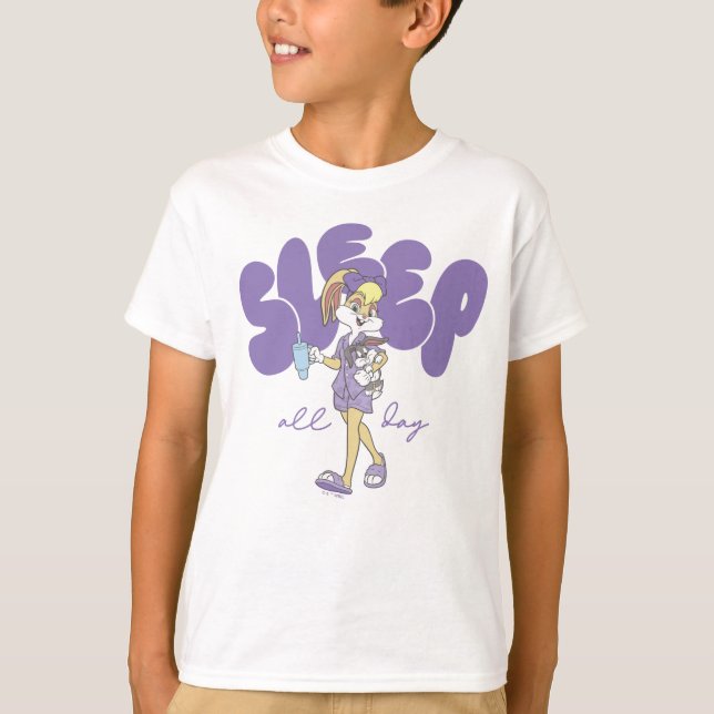 Lola Bunny Sleep All Day T-Shirt (Front)