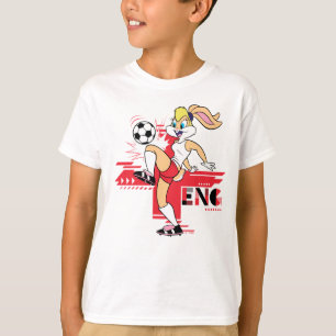 Lola Bunny Team England Soccer Graphic T-Shirt