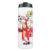 Lola Bunny Team England Soccer Graphic