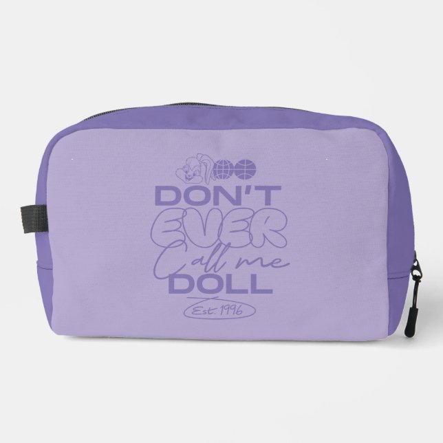 Lola "Don't Ever Call Me Doll" Dopp Kit (Front)