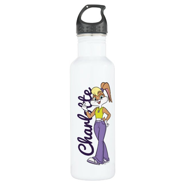 Lola Finger Heart 710 Ml Water Bottle (Front)