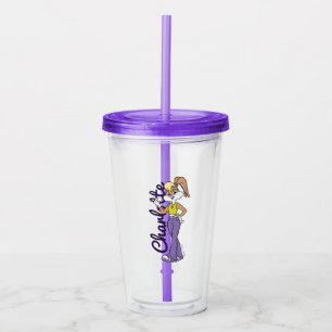 Lola Finger Heart Acrylic Tumbler