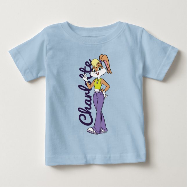 Lola Finger Heart Baby T-Shirt (Front)