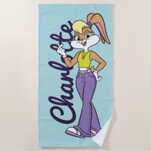 Lola Finger Heart Beach Towel