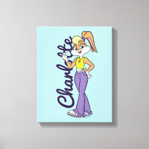 Lola Finger Heart Canvas Print