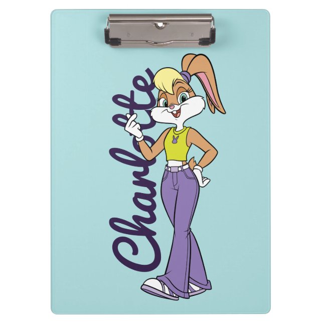 Lola Finger Heart Clipboard (Front)