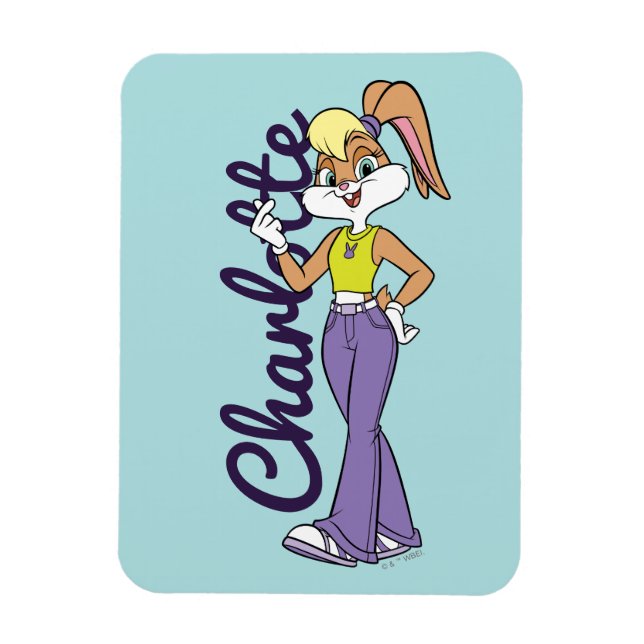 Lola Finger Heart Magnet (Vertical)