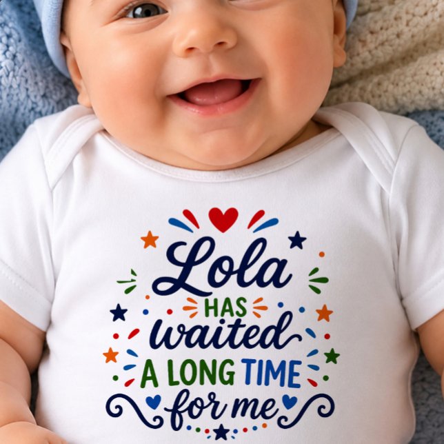 Lola Has Waited Long Time Baby Bodysuit (Creator Uploaded)