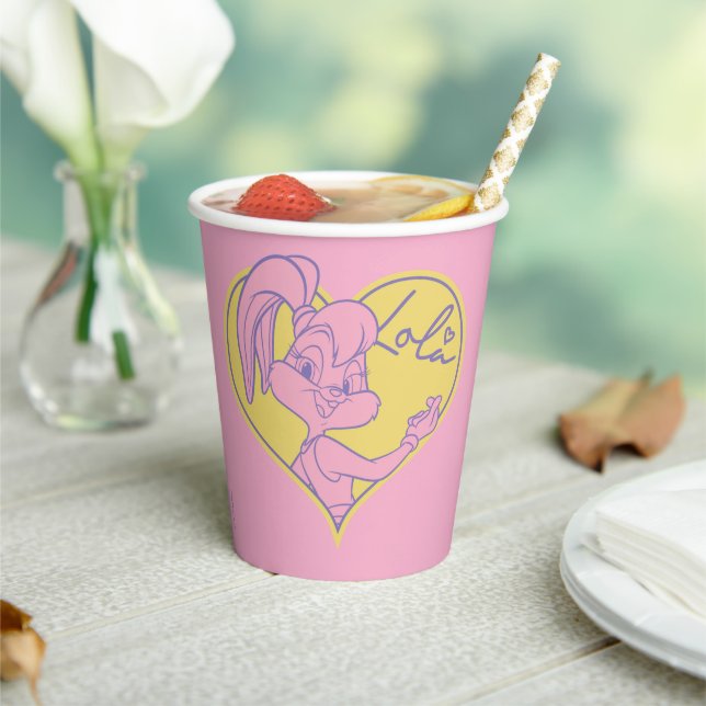 Lola Heart Signature Paper Cups (Insitu)