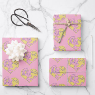 Lola Heart Signature Wrapping Paper Sheet