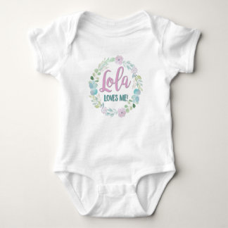 Lola Loves Me! Baby Bodysuit