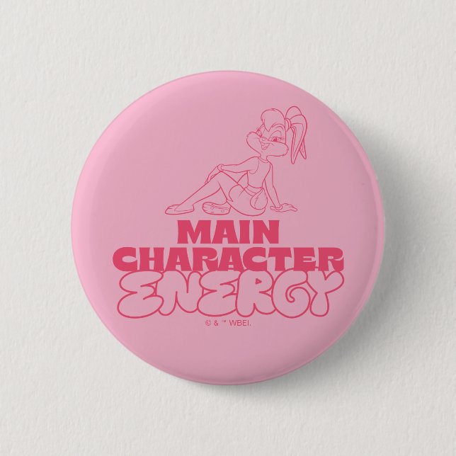 Lola Main Character Energy 6 Cm Round Badge (Front)