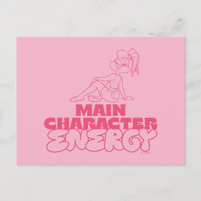Lola Main Character Energy Postcard (Front)
