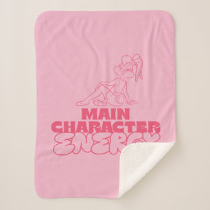 Lola Main Character Energy Sherpa Blanket
