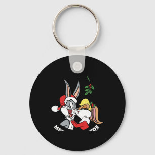 Lola Merry Mistletoe T Shirt  Key Ring