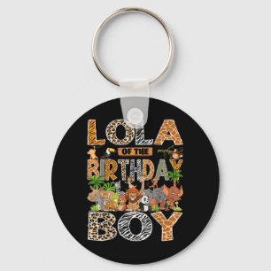 Lola Of The Birthday Boy Safari Zoo Jungle Animals Key Ring