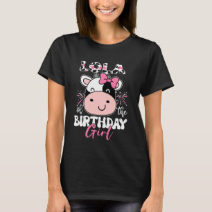 Lola of The Birthday Girl Farm Cow Mum Family Love T-Shirt