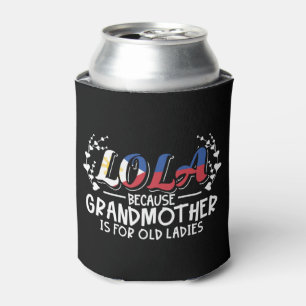 Lola - Philippines Grandmother Old Ladies Quote Can Cooler