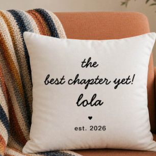 Lola Pillow Gift Best Chapter Yet