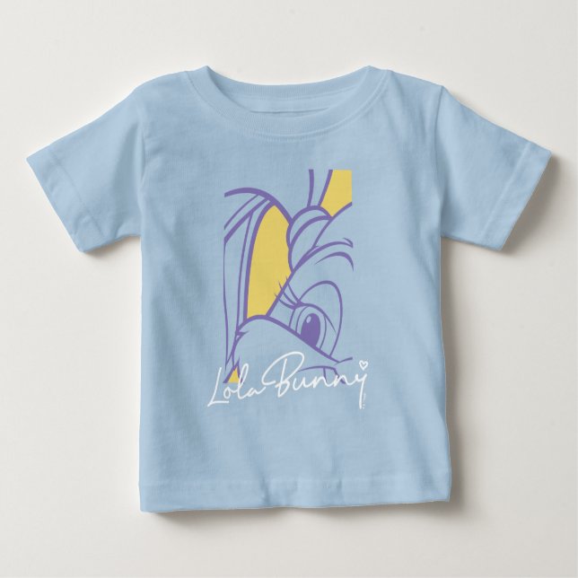 Lola Portrait Autograph Baby T-Shirt (Front)