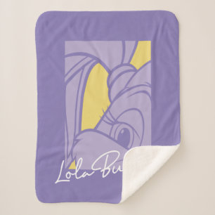 Lola Portrait Autograph Sherpa Blanket