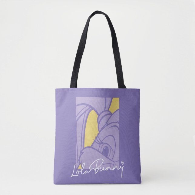 Lola Portrait Autograph Tote Bag (Front)