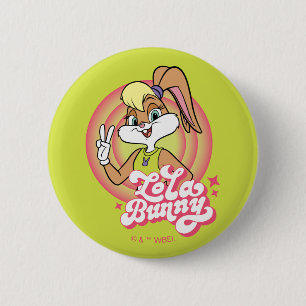 Lola Retro LOONEY TUNES™ Rings 6 Cm Round Badge