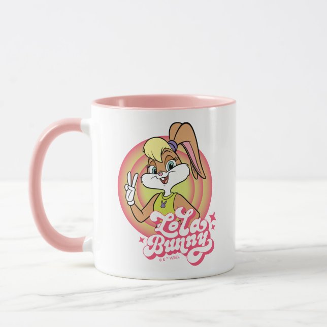 Lola Retro LOONEY TUNES™ Rings Mug (Left)