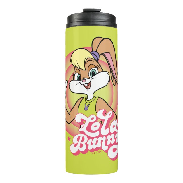 Lola Retro LOONEY TUNES™ Rings Thermal Tumbler (Front)