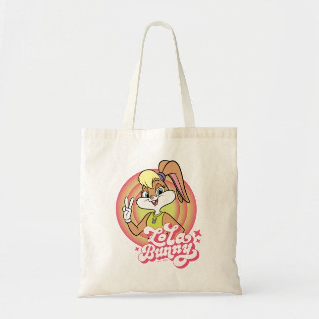 Lola Retro LOONEY TUNES™ Rings Tote Bag (Front)