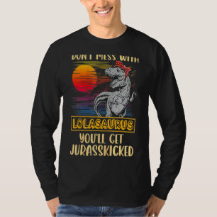 Lola Rex Dinosaurs Mummy Saurus T-Shirt