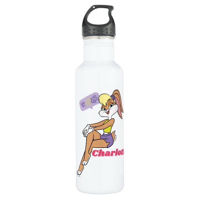 Lola Sitting 710 Ml Water Bottle (Front)
